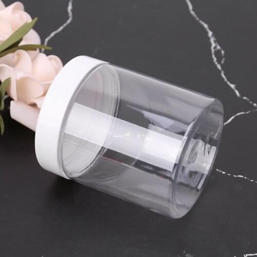 250ml Empty Container For Playdough Slime Light Clay Makeup Jar Cosmetic Pot Cream Bottle Nail Box