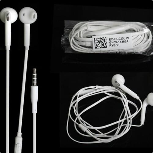 300pcs/lot Sports Headset 3.5mm s6 Headsets Earphones with Mic Earphone Earbuds for Samsung Galaxy S6 S7 Edge S4/S5 s8 Note7