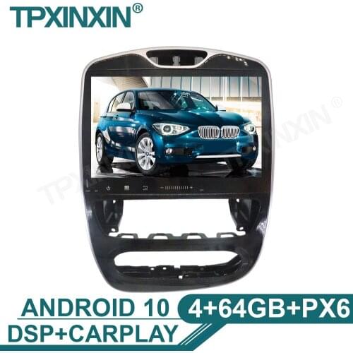 Android 10 4+64G For Renault Clio 2017-2018 GPS Navigation Auto Radio Stereo Car DVD Multimedia Player HeadUnit 2DIN