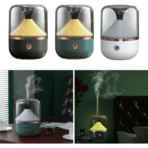 500ML Aromatherapy Diffuser Air Humidifier with LED Light Home Room Ultrasonic Cool Mist Aroma Essential Oil Diffuser