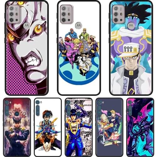 JOJO 39 s Bizarre Adventure For MOTOROLA One Fusion Case for Moto G10 G9 G8 Plus Play Power One G20 G30 G40 G50 G60 Edge 20 Capa