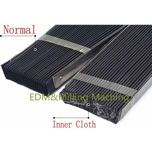 High Quality Bridgeport Milling Machine Accordion Way Cover CNC Vertical Mill Tool 2 Types Durable New