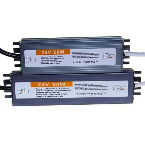 AC DC 12V 24V Switching Power Supply 12 24 V Volt IP67 Waterproof AC/DC Transformer 220V TO 12V 24V Power Supply SMPS 10W-400W