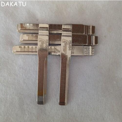 DAKATU Engraved Line Key Blade For Benz HU64 2 in 1 Scale Shearing Teeth 2 Tracker NO.20 Key Blade
