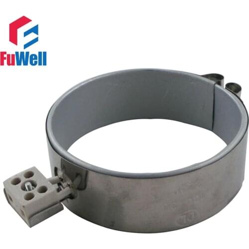 95*55mm 220V 490W Mica Band Heater Stainless Steel Heating Element for Injection Machine