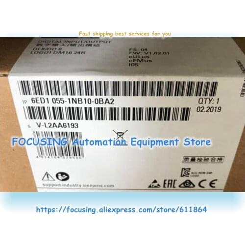 LOGO 8 PLC New LOGO 6ED1055-1FB10-0BA2 6ED1055-1CB10-0BA2 6ED1055-1NB10-0BA2 PLC In Boxed