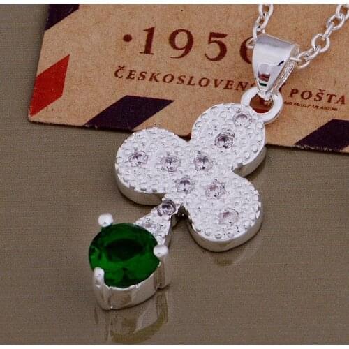 Wholesale High quality 925 silver Fashion jewelry chains necklace pendant WN-833