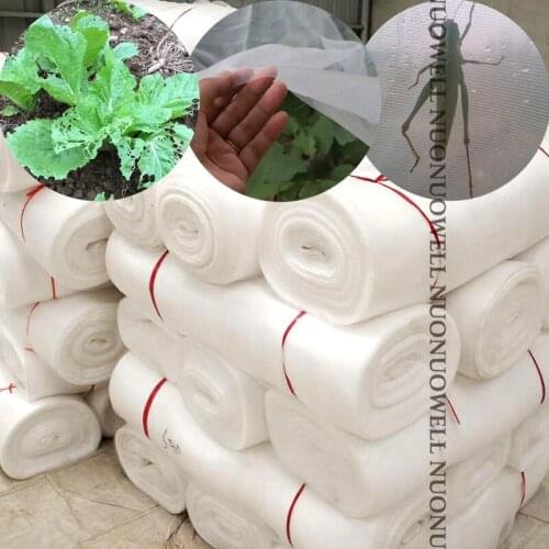 Width:6m 50m/Pack Garden Anti Pest Nets Greenhouse Pest Control Net Farm Grops Protection Care Cover Garden Neting