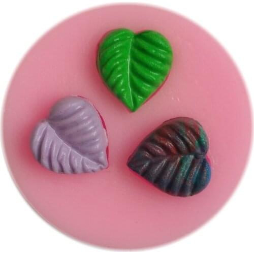 3 Leaves Silicone Cake Mould Cake Decorating Tools Fondant Cake Mold Chocolate Cookies Pastry Soap Pudding Mould Cake Tools