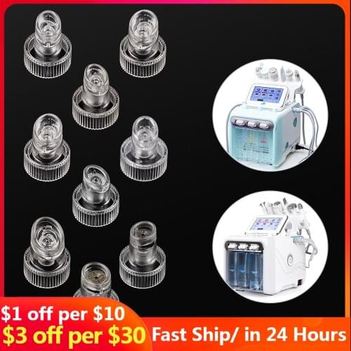 Tips for H2O2 Water Oxygen Jet Peel Hydra Beauty skin Cleansing Hydro Dermabrasion Hydra facial Machine Accessories