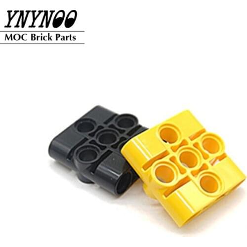 2-4Pcs/lot Technical Beams 39793 Connector Beam 3x3 Bush MOC Building Blocks Brick MOCs Part fit for EV3 Core Set DIY Toys Gifts