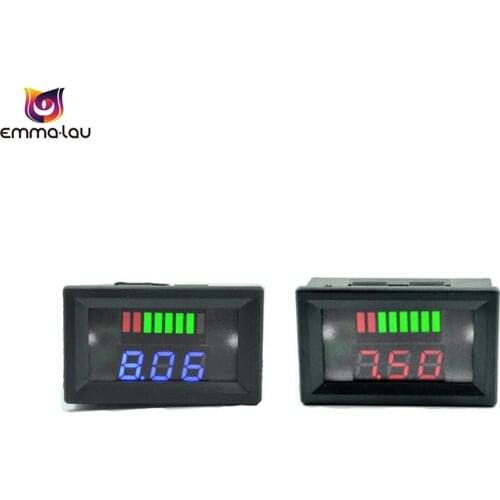 DC 48V Lead-acid Batteries Indicator Car Red LED Acid Lead Tester Battery Capacity Voltage Test Analyzer