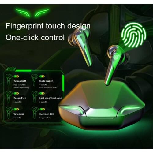 VG01 new esports game headset TWS true wireless eating chicken low delay in-ear movement for E-sports Game