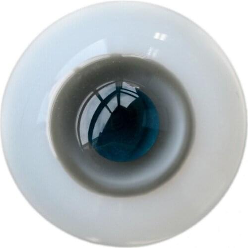 [wamami] 6mm 8mm 10mm 12mm 14mm 16mm 18mm 20mm 22mm 24mm Gray Glass Eyes Eyeball BJD Doll Dollfie Reborn Making Crafts