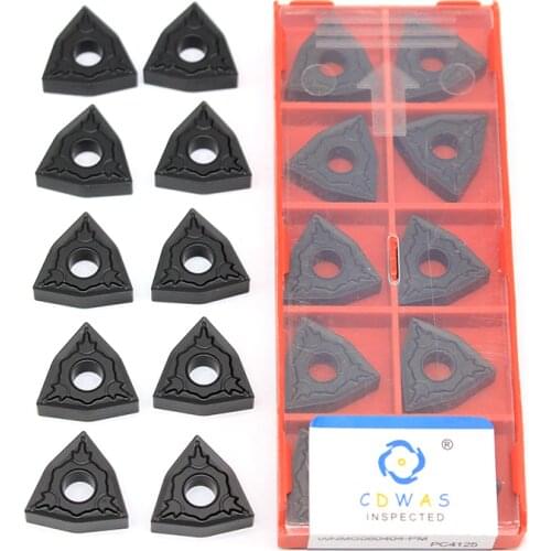 WNMG080404 PM PC4125 High Quality External Turning tool CNC Lathe Cutter Tool Carbide Insert Cutting Tools For Steel WNMG 080404