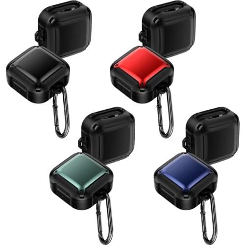 Protective Case With Hook For Galaxy Buds Live/ Pro Earphone, Shock-proof TPU Cover For Galaxy Buds Live Accessories