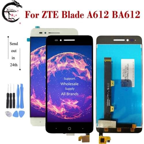 5.0" LCD For ZTE Blade A612 BA612 LCD Display Screen Touch Sensor Digitizer Assembly A612 Full Display Replacement