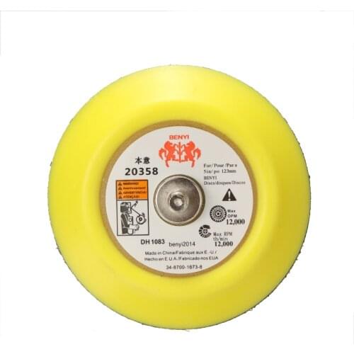 1Pc 3* 75mm Special Polishing Disk Polishing Backer Plate Napping Hook Loop Sanding Disc Pad Sand Tool
