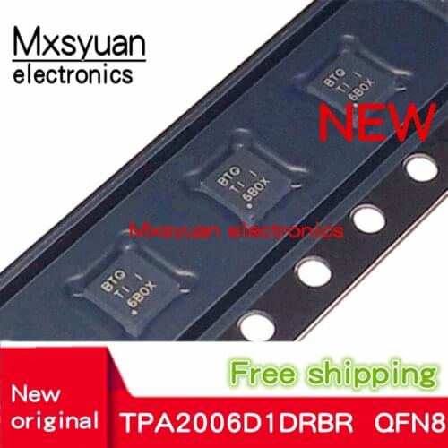10PCS~50PCS/LOT TPA2006D1DRBR TPA2006D1DRBT TPA2006D1DRBRG4 TPA2006D1DRB BTQ QFN8 New original