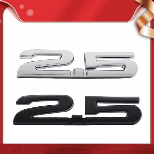 3D 2.5 Car Fender Side trunk Nameplate Decal Emblem Badge Sticker for CX-5 CX-7 CX-9 Atenza Axela RX7 RX8 626 MX5