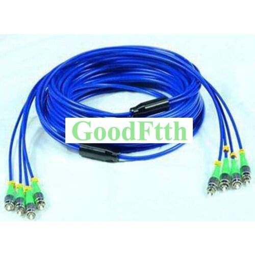 4 Cores Fiber Armoured armored Patch Cord FC-FC APC FC/APC-FC/APC SM GoodFtth 100-500m