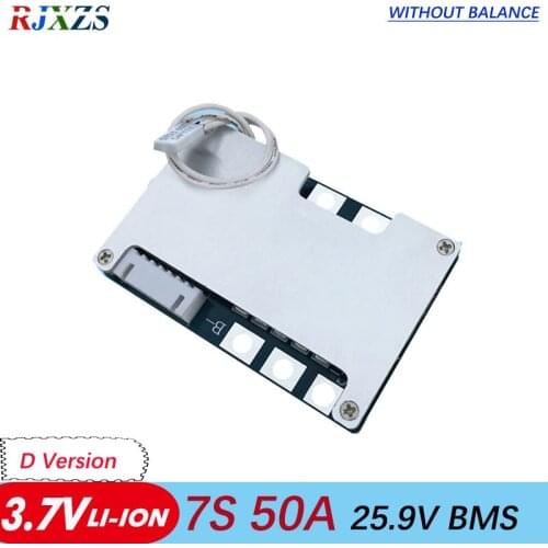 7S 50A 25.9V li-ion BMS PCM battery protection board 29.4V big large current bms pcm for LicoO2 Limn2O4 24V li battery