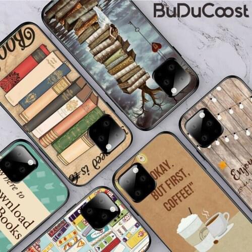 Reall Ok But First Coffee Book Phone Case for iphone 11 Pro 11 Pro Max X XS XR XS MAX 8plus 7 6splus 5s se 7plus SE 2020 case