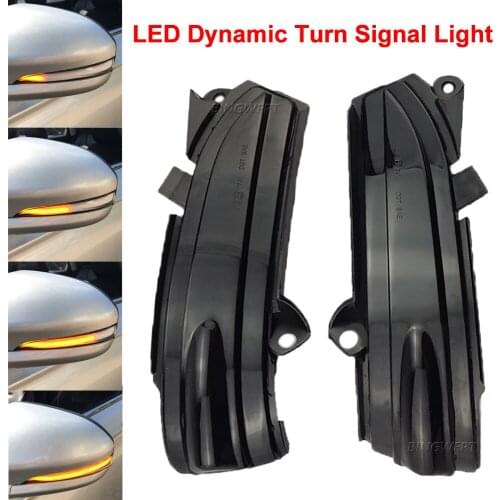 1pair Dynamic Blinker For FORD MONDEO MK5 2014-2019 MK V 5 LED Turn Signal Light Side Lamp 2015 2016 2017 2018 MK V 5