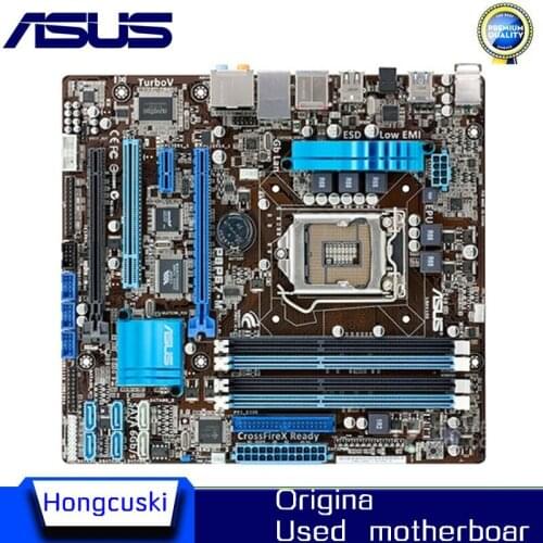 For ASUS original motherboard P8P67-M DDR3 LGA 1155 boards 32GB USB2,0 USB3.0 Desktop motherboard