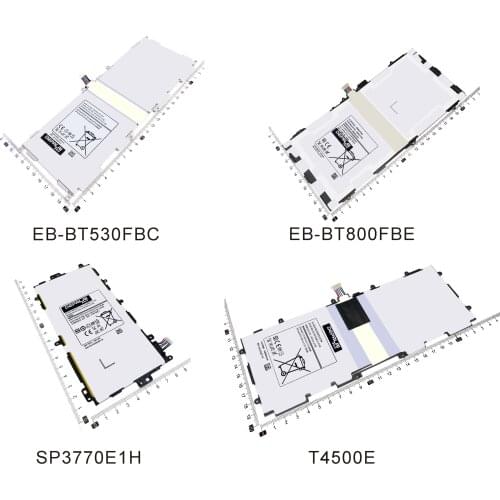 EB-BT800FBE EB-BT530FBC SP3770E1H T4500E Tablets3/4 Battery For Samsung T800 T801 T805 T530 T535 N5100 N5110 N5120 P5220 P5210
