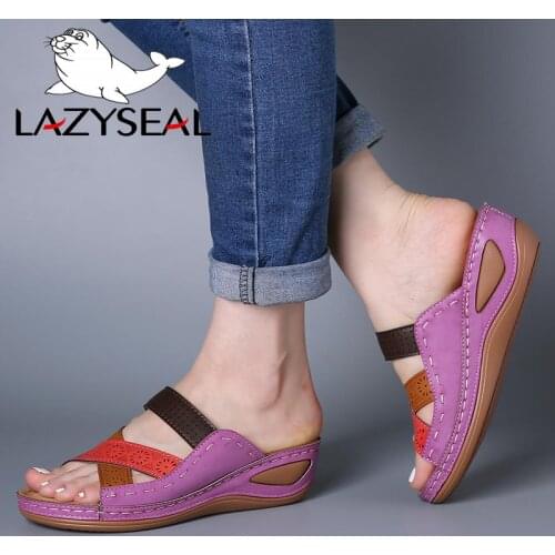 LazySeal/拉齐豹 Women's Hidden Platform Shoes