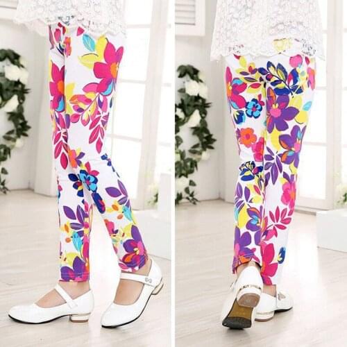 2020 New Baby Girls Leggings Cotton Girls Skinny Pants Spring Autumn Kids Girls Pants Fashion Long Trousers Childrens Leggings