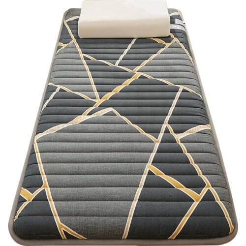 Cotton coarse cloth mattress summer mattress cushion tatami mattress for single rent