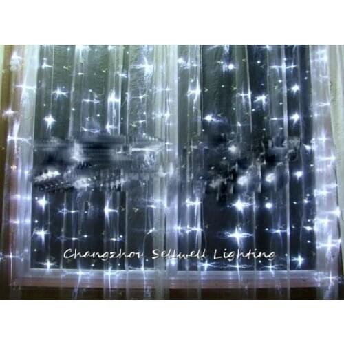 GREAT!Holiday light studio showcase decoration 1.2*2m LED star lamp H295