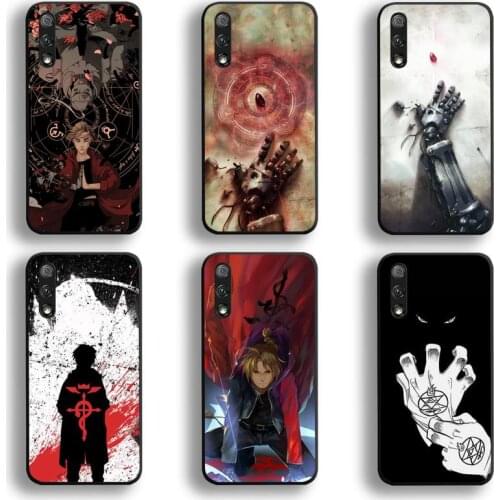 Full Metal Alchemist Phone Case For Huawei Honor 30 20 10 9 8 8x 8c V30 Lite View 7A Pro