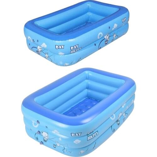 Portable Inflatable Bathtubs Baby Kids Home Indoor Outdoor Swimming Pool Bathing Tub Children Basin Pool Sport Water Play Toy