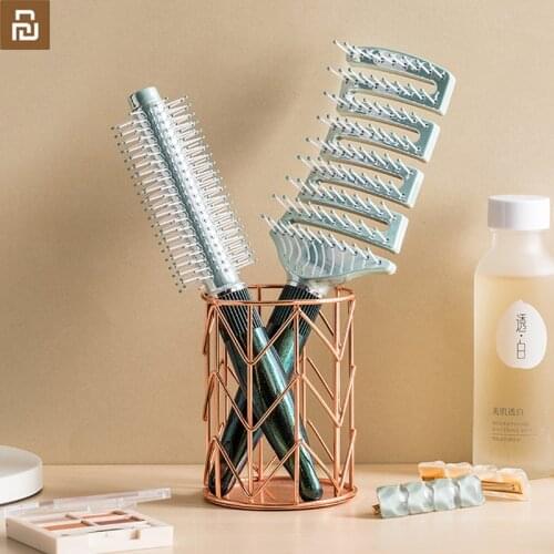 Xiaomi youpin hair curls comb Blowing hair styling Inner buckle Massage comb hair salon Household 4 choices