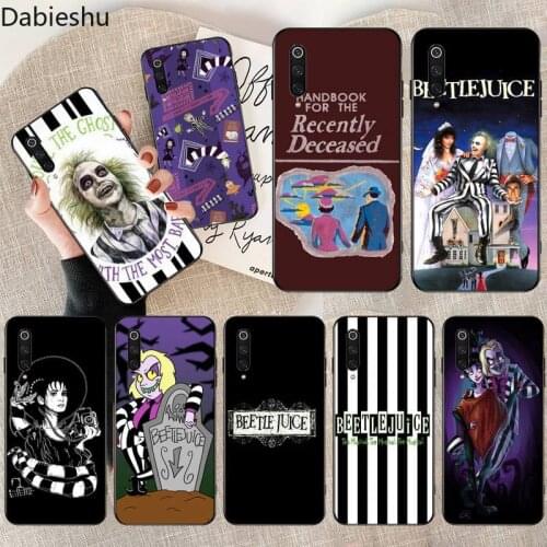 Beetlejuice Handbook Luxury Phone Case for Xiaomi Mi Note 10 Lite Mi 9T Pro xiaomi 10 10 CC9 Pro 9SE