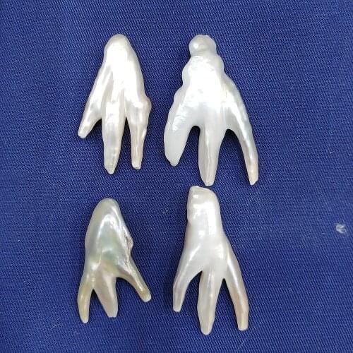 High Quality Baroque Irregular Shape Chicken Claw Pearl Natural Freshwater Pearl Loose Pearl DIY Bracelet Earrings Accessories