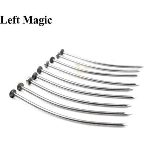 1pcs Super Nail Bend (Memory metal) magic trick card magic props mental classic toys Mentalism illusion sihirE3107