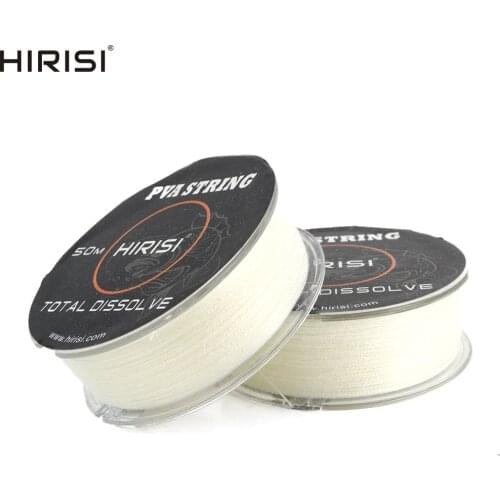 100m Carp Fishing PVA String 50M Per Roll Dissolve for Carp Fishing Boilie and Carp Fishing Bait