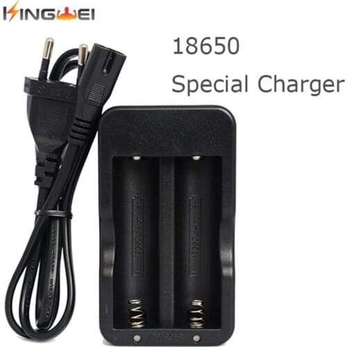 100pcs KingWei Euipped With Dedicated Connection Line Battery Charger EU US Plug 18650 Rechargeable Lithium Charger NK-912