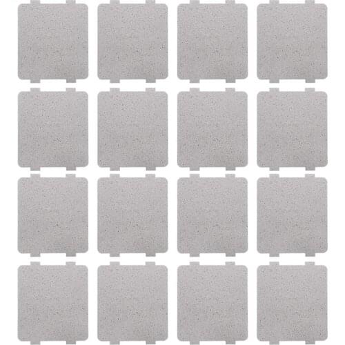 12Pcs Waveguide Cover Universal Mica Plates Sheets for Microwave Oven Repairing Replacement Part Insulation Accessories