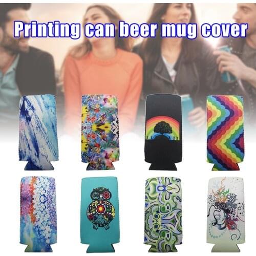 2PCS Slim Can Sleeves Slim Skinny Can Cooler Sleeves 12 OZ Tall Skinny Cans Bags for Beer Can CLH@8