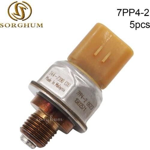 5PCS Heavy Duty Pressure Sensor Switch For Caterpillar CAT C00 344-7390 7PP4-2 0623,AP63422,8C3Z9G756A