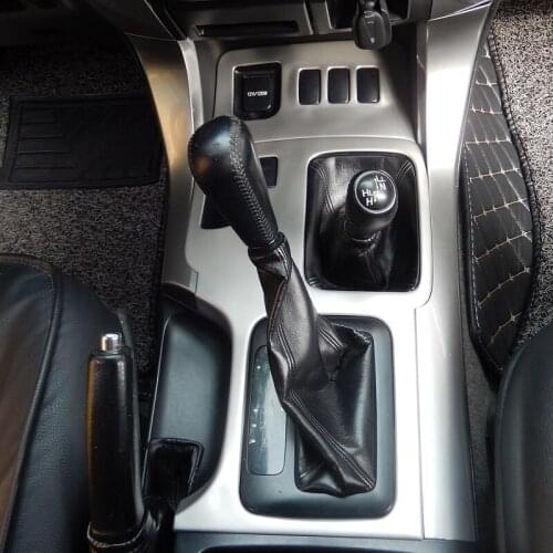 Car Center Control board Gear shift hand brake panel cover Trim Sticker Car Styling Fit For Toyota Prado FJ120 2003-2009