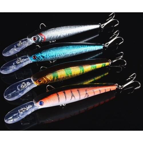 Bionic Minnow 125mm/14g Professional Fishing Lure Hard Bait Diving Depth2.5-4.5M Freshwater Anti-CorrosionPlastic Fishing Bait