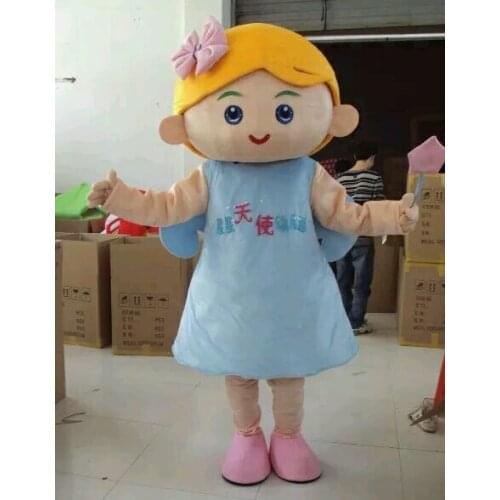Baby Mascot Costume Cartoon Character Birthday Party Carnival Festival Fancy Cosplay Dress Adult Outfit