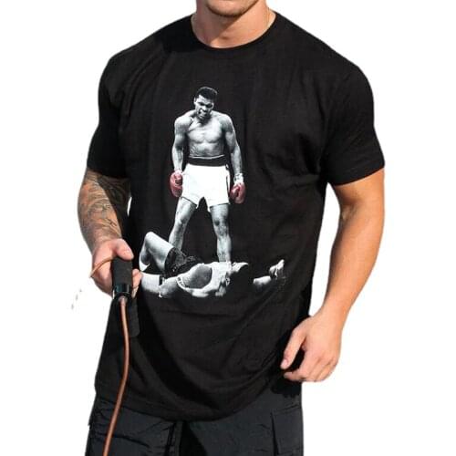 Summer Short Sleeve Casual Loose Tshirt New Oversize Men T-Shirt Character Print Fashion T Shirt Men Tops Tees For Male Clothes