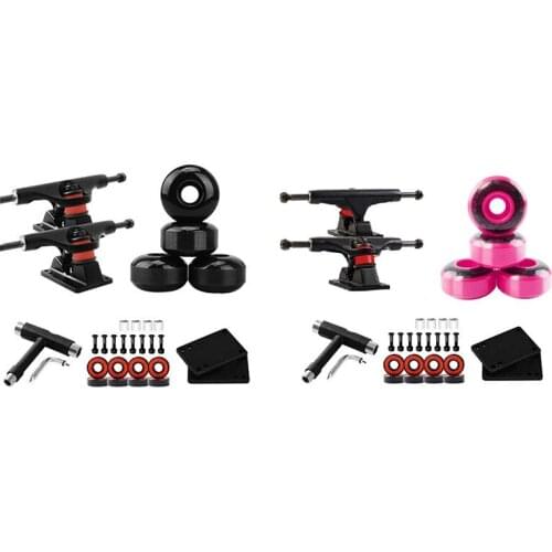 UGIN Skateboard Trucks Wheel Combination 5Inch Bridge 52X30mm 100A Wheels Long Board Parts Skateboard Parts